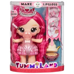 Meisjes|Tienerpoppen> Yummiland Large Doll + Lipgloss Pet Bianca Bubblegum