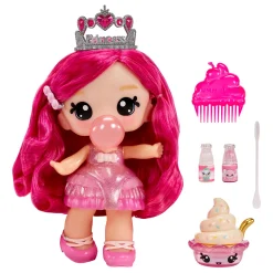 Meisjes|Tienerpoppen> Yummiland Large Doll + Lipgloss Pet Bianca Bubblegum