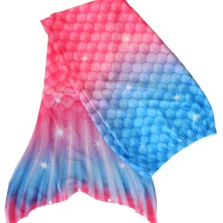 Meisjes> Zeemeerminstaart set + bikini 8-9 jaar