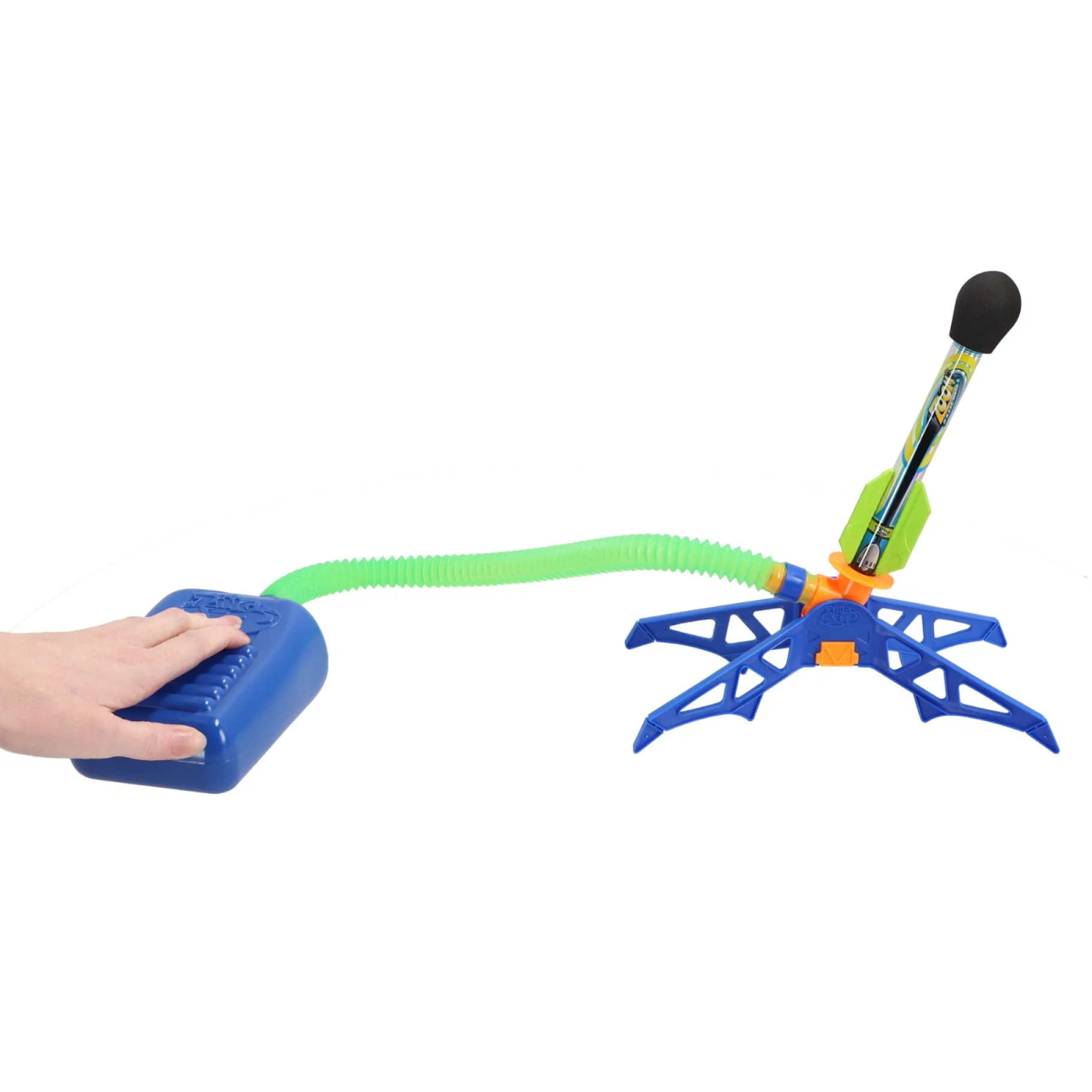 Vang En Werpspel> Zoom Rocket Launcher Zing Met 3 Pijlen