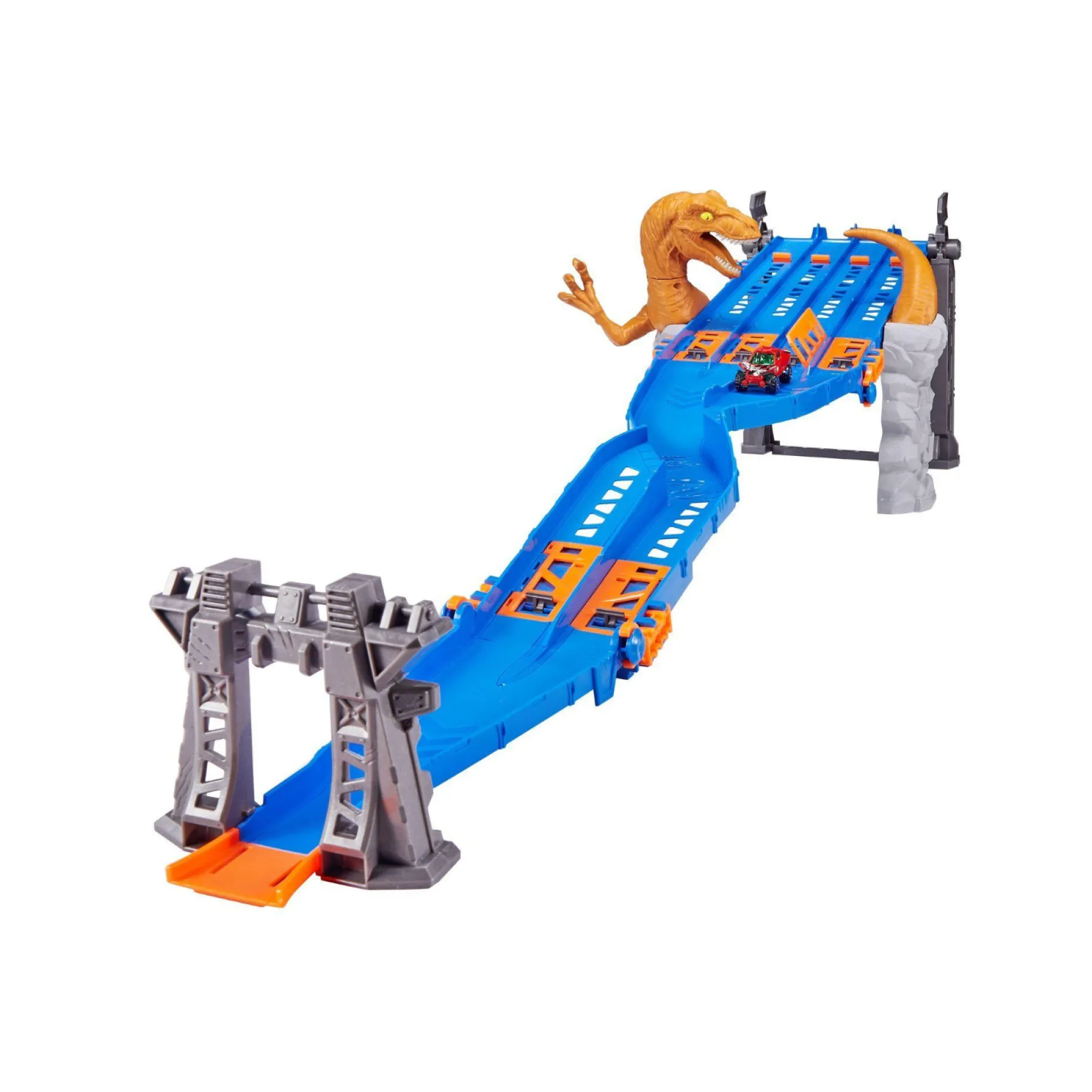 Stuntsets|Jongens>Zuru Metal Machines Lane Madness Racebaan Met Diecast Auto