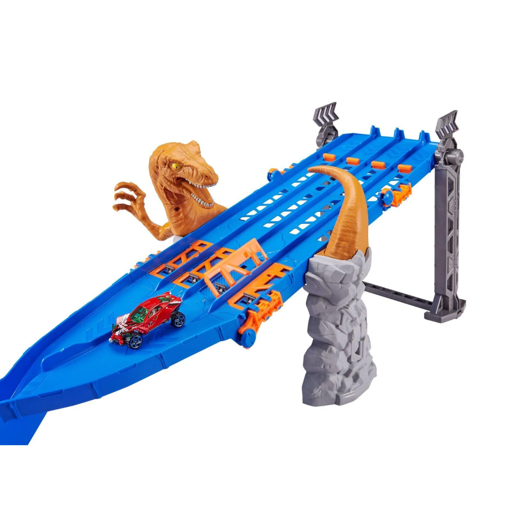 Stuntsets|Jongens>Zuru Metal Machines Lane Madness Racebaan Met Diecast Auto