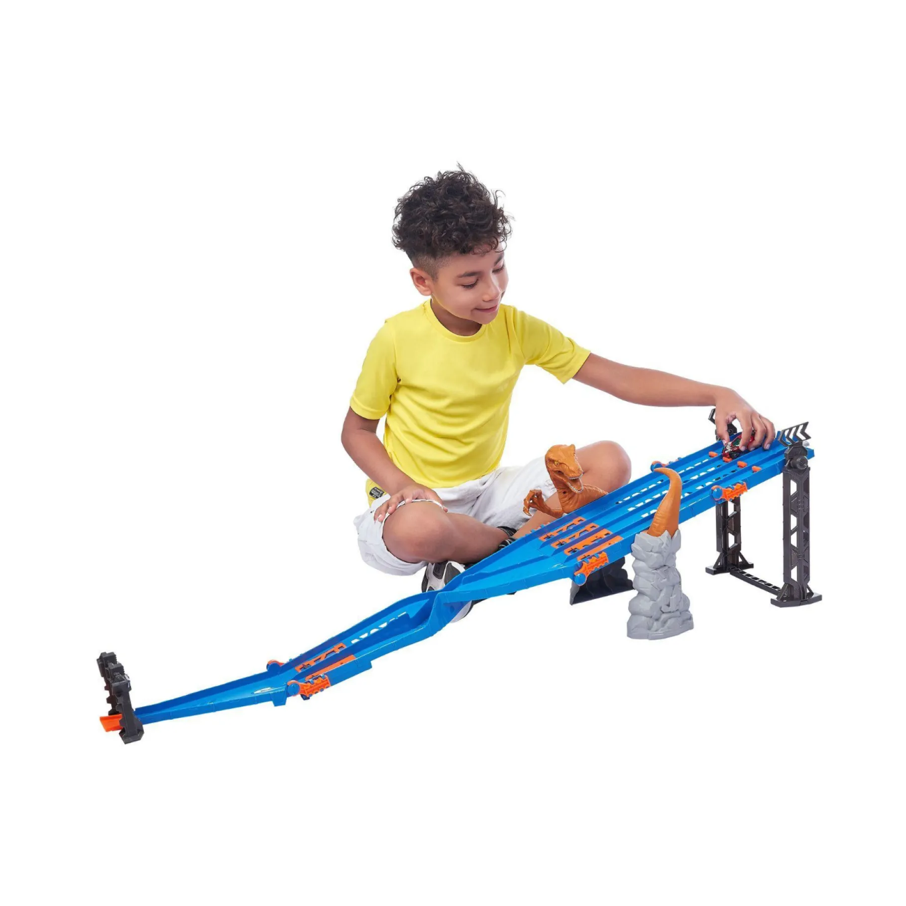 Stuntsets|Jongens>Zuru Metal Machines Lane Madness Racebaan Met Diecast Auto