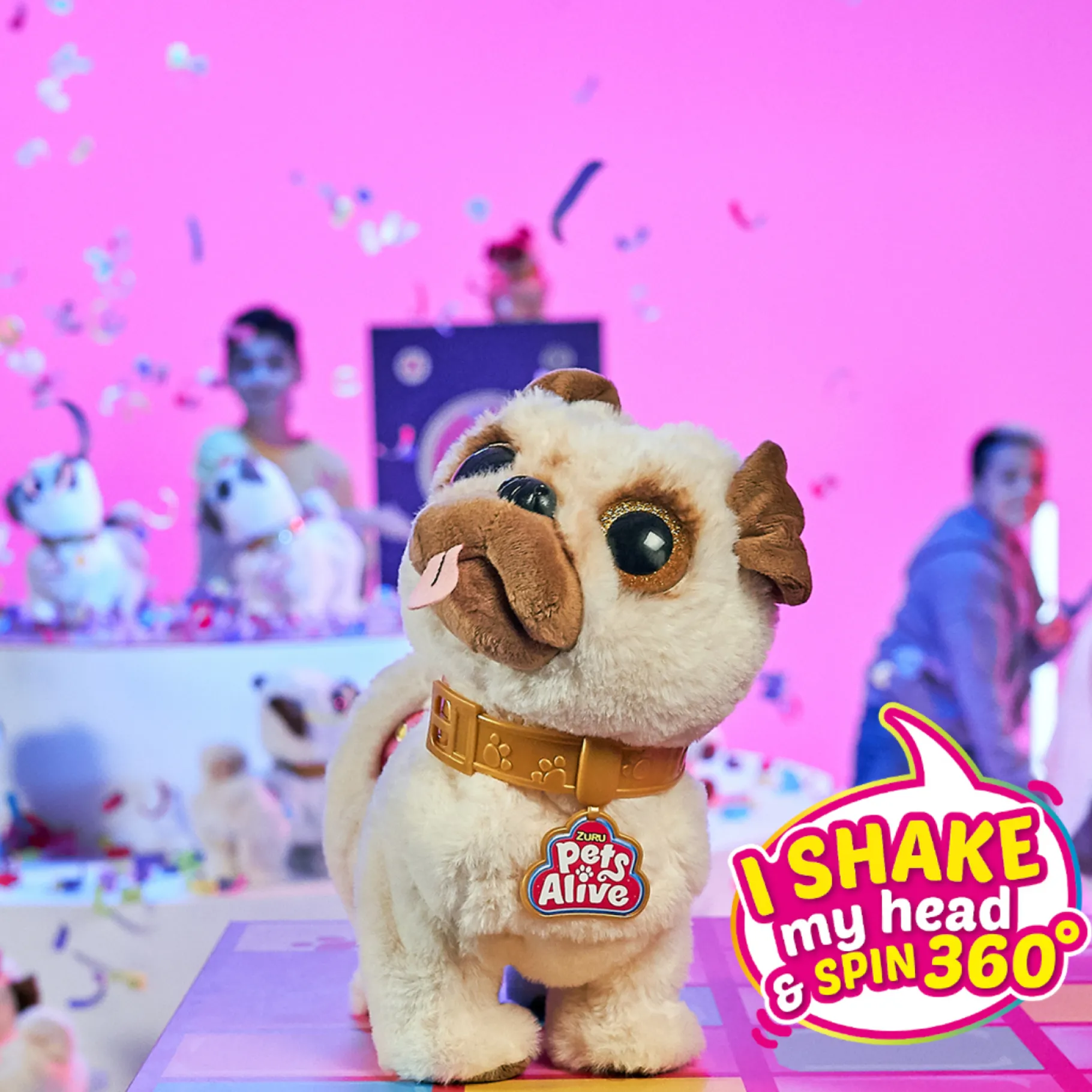 Robots>Zuru Pets Alive Poppy De Dansende Pug