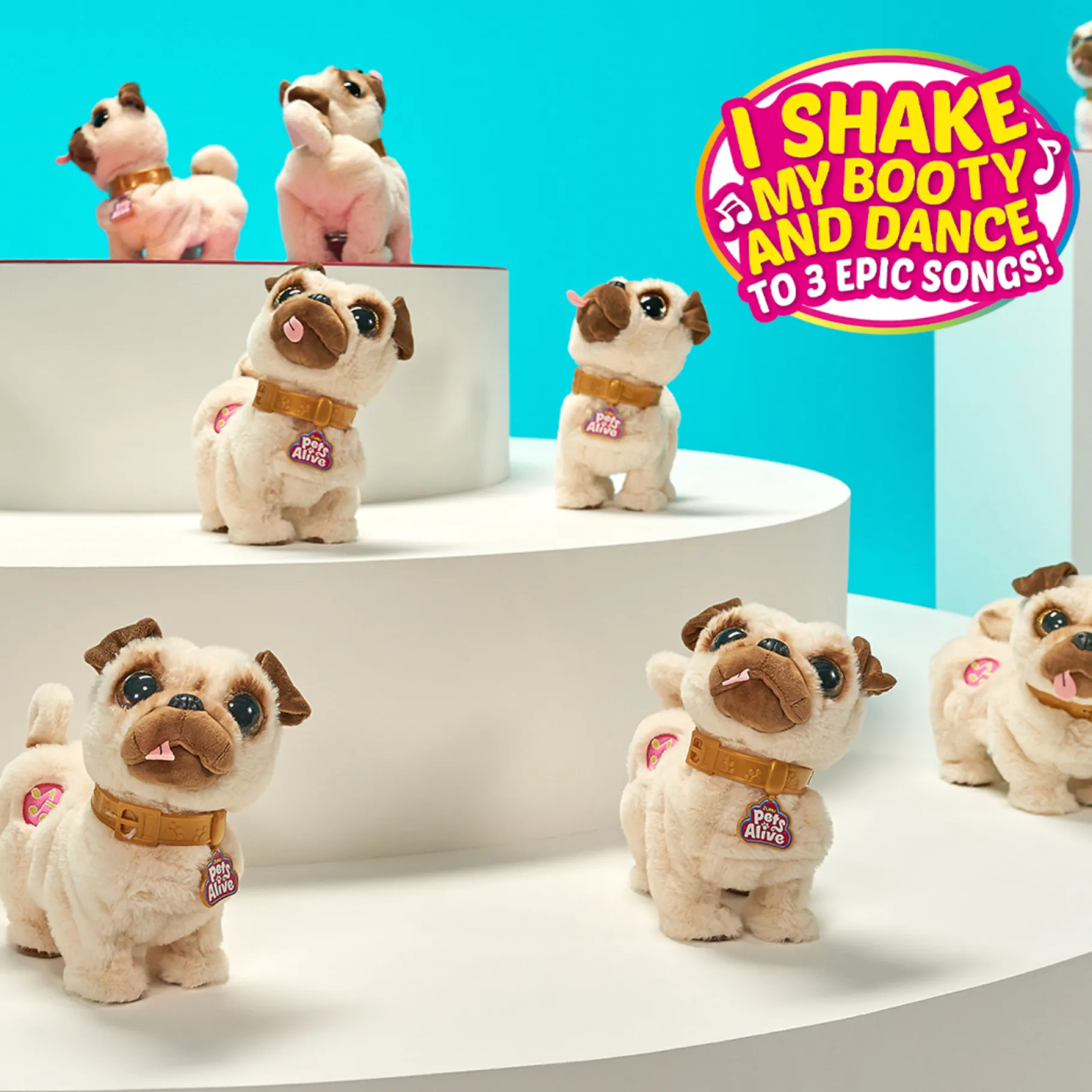 Robots>Zuru Pets Alive Poppy De Dansende Pug