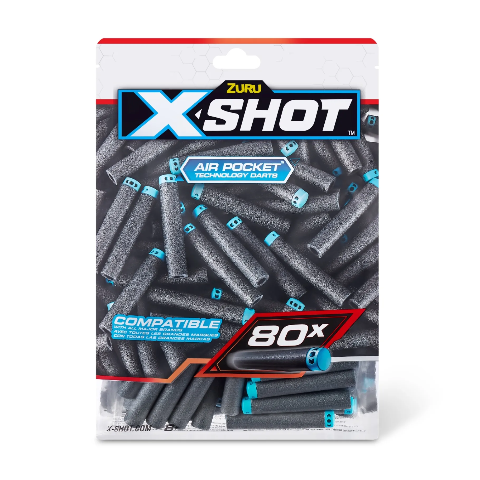 Blasters|Jongens>Zuru X-Shot excel 80 pack refill