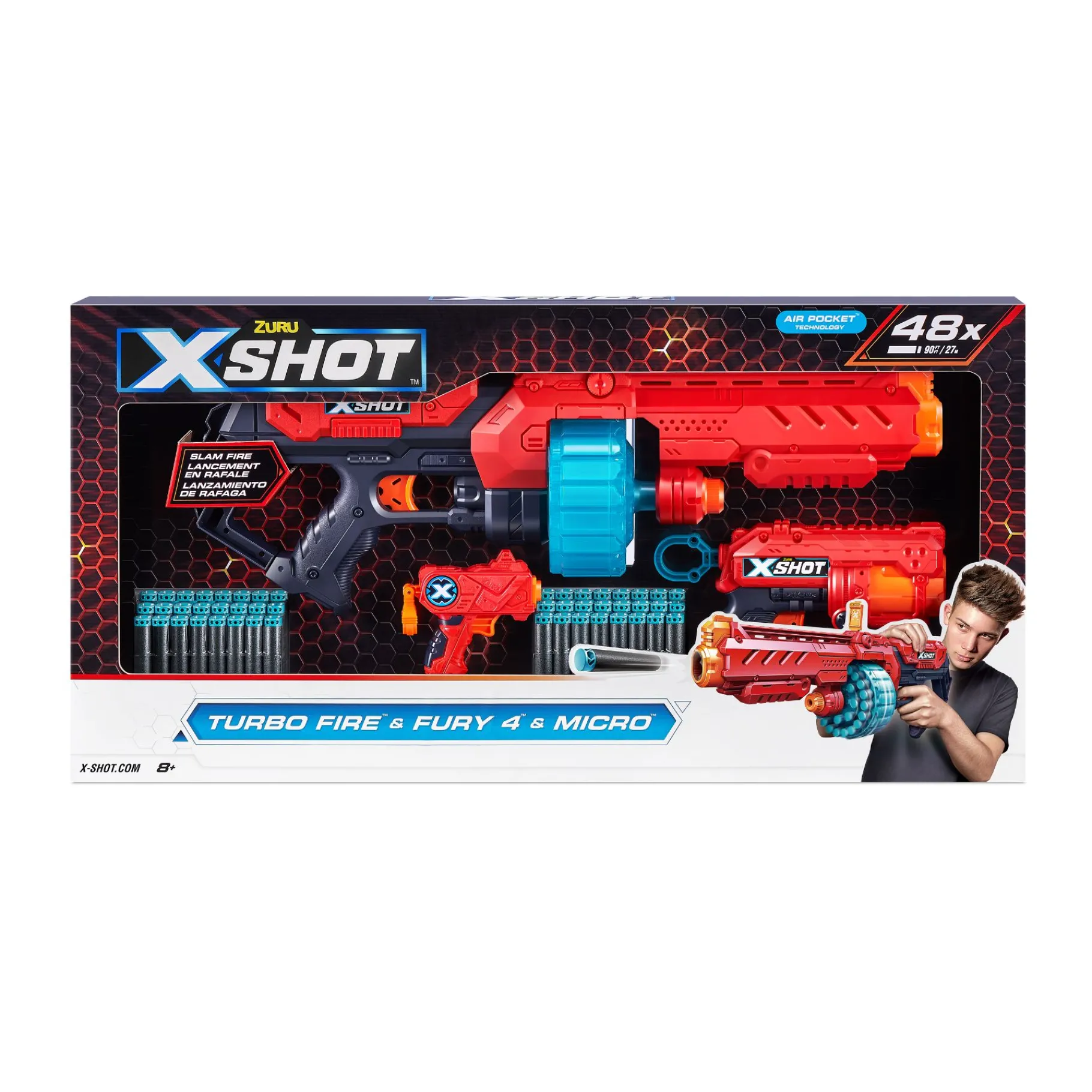 Blasters|Jongens>Zuru X-Shot Excel combo Set