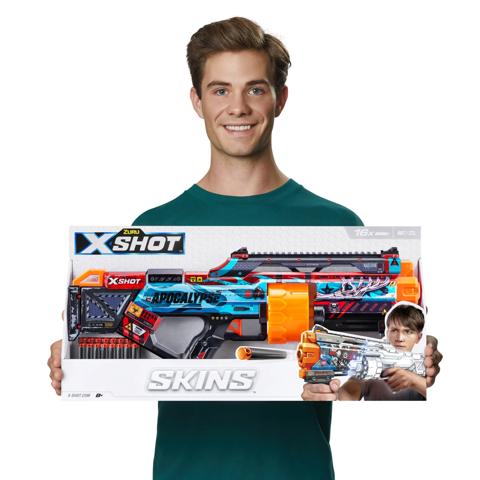 Blasters|Jongens>Zuru X-Shot Skins Last Stand Met 16 Darts