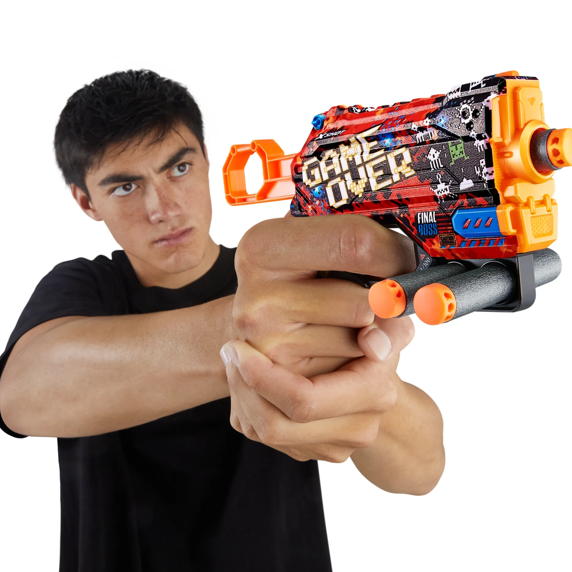 Blasters|Jongens>Zuru X-Shot Skins Menace Met 8 Darts